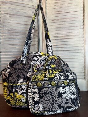 Vera Bradley Baroque Baby Bag and Travel Organizer Bundle
